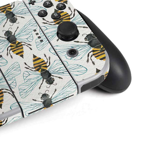 Cat Coq Honey Bee Nintendo Switch OLED (2021) Skin